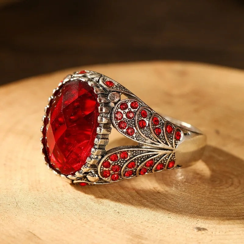 Delicate Silver Color Round Butterfly Ring